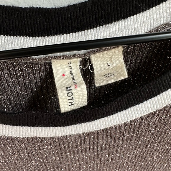 Anthropologie Moth Valeria Shine Tank Sz Large - Picture 6 of 8